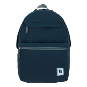 01 Mochila escolar juvenil 1818 by Chenson azul marino con doble bolsillo