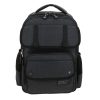01 Mochila ejecutiva Chenson Pro negra con múltiples compartimentos