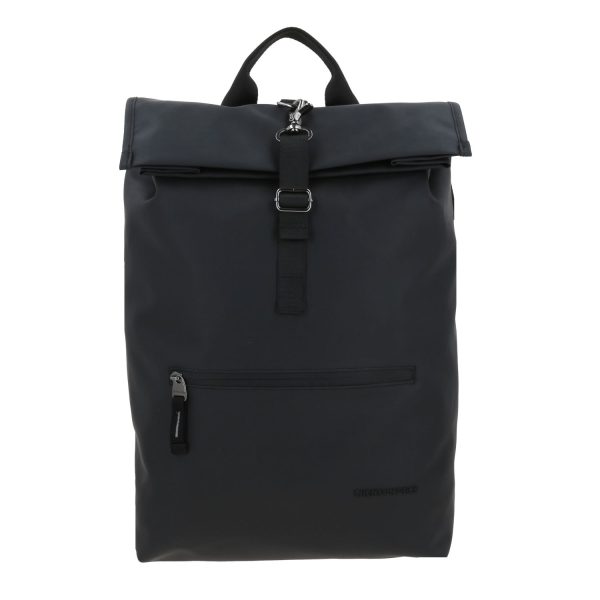 Mochila Ejecutiva Chenson Pro Negra con Tapa Enrollable - Elegante y Funcional