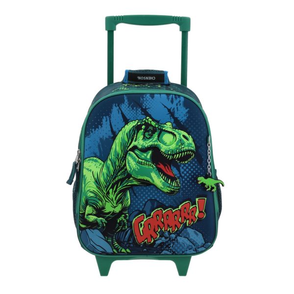 01 Mochila con Ruedas Chenson Original Azul | Escolar Resistente