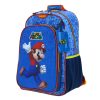 Mochila escolar para niño Mario Bros by Chenson color azul divertida y segura
