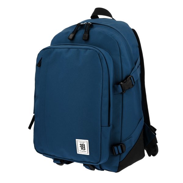 Mochila escolar juvenil 1818 by Chenson azul con amplio compartimento