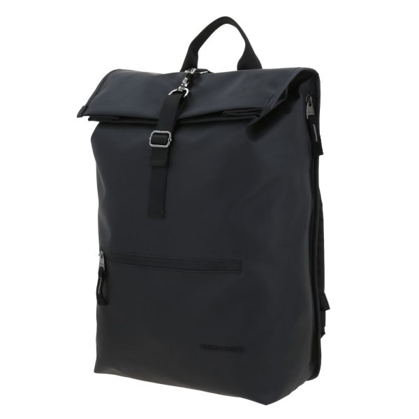 Mochila Ejecutiva Chenson Pro Negra con Tapa Enrollable - Elegante y Funcional