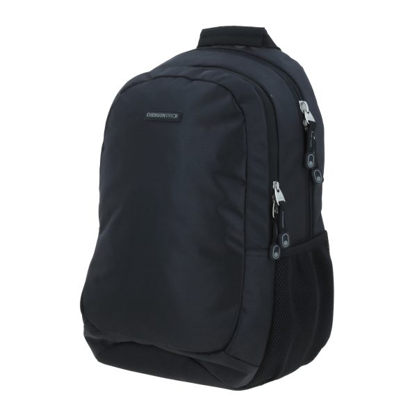 Mochila profesional negra Chenson Pro elegante y organizada
