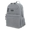 02 Mochila profesional Chenson Pro gris con amplia capacidad para laptop