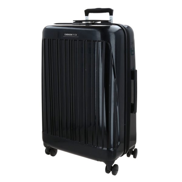 Maleta con ruedas Chenson Pro negra para ejecutivo profesional | Elegante y funcional