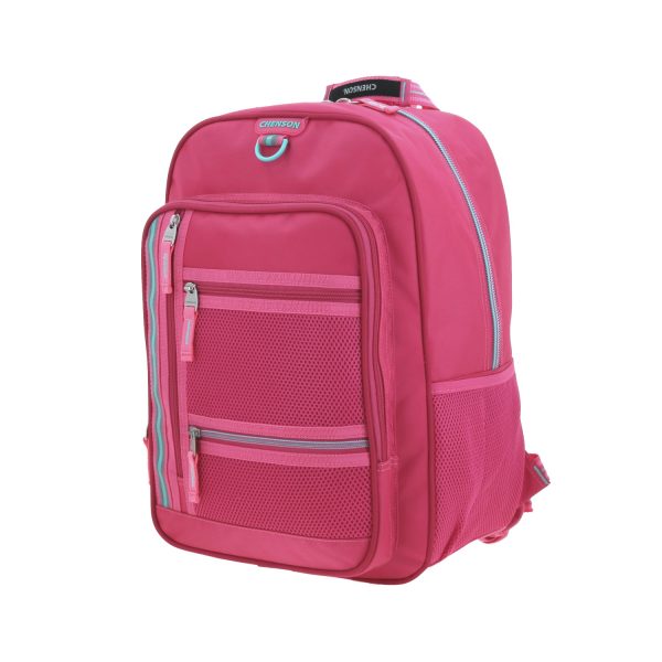 Mochila escolar rosa Chenson Clásico para secundaria con tabletera