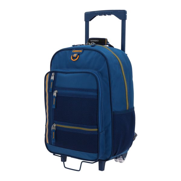 Mochila con Ruedas Chenson Clásico Azul para Primaria - Diseño y Calidad