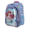 Mochila escolar para niña Princesas by Chenson azul con amplio compartimento