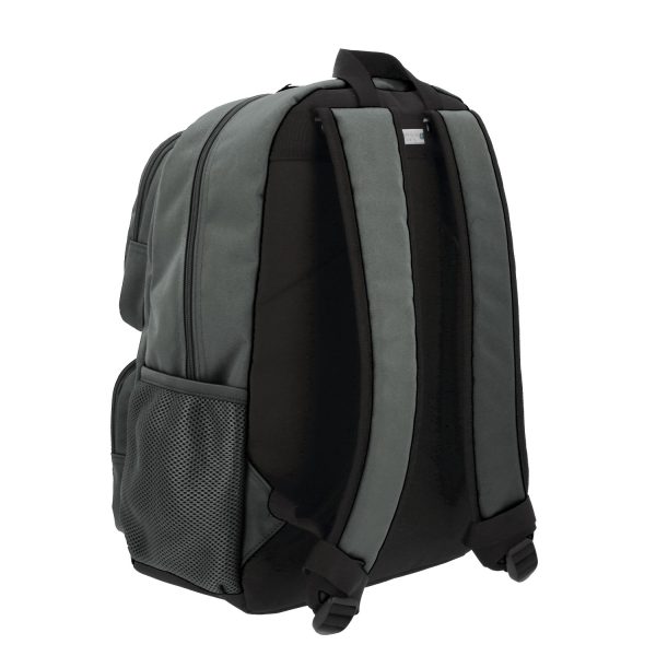 Mochila escolar juvenil 1818 by Chenson gris con amplio espacio