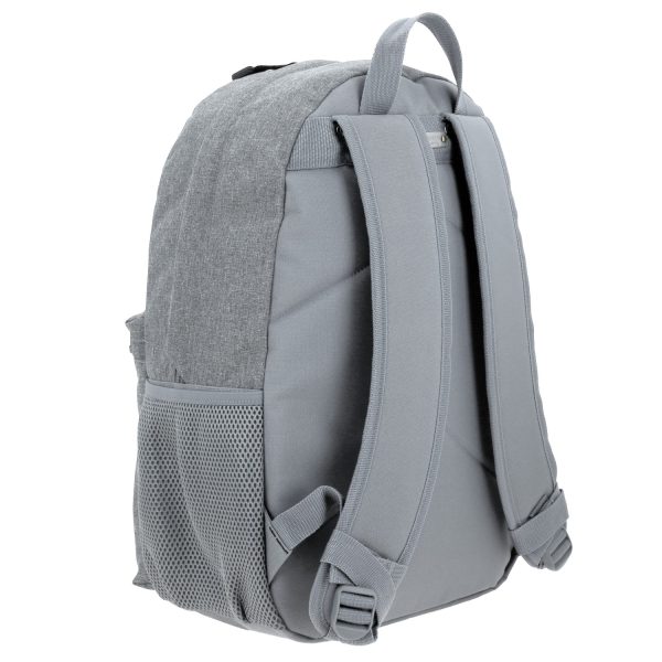 03 Mochila profesional Chenson Pro gris con amplia capacidad para laptop