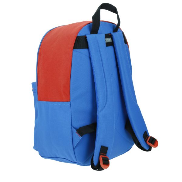 Mochila escolar para niño Mario Bros by Chenson color azul divertida