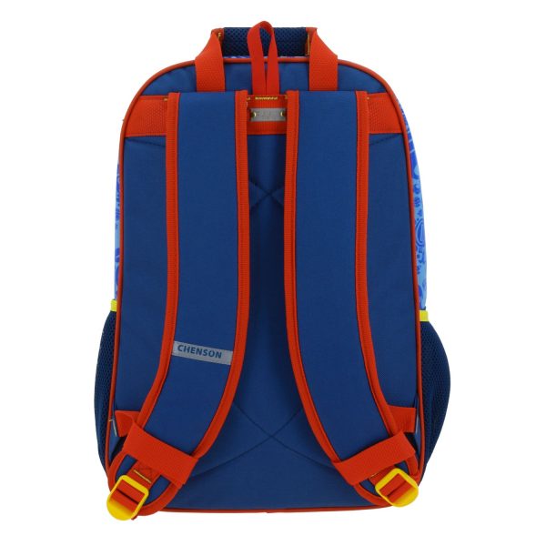 Mochila escolar para niño Mario Bros by Chenson color azul divertida y segura