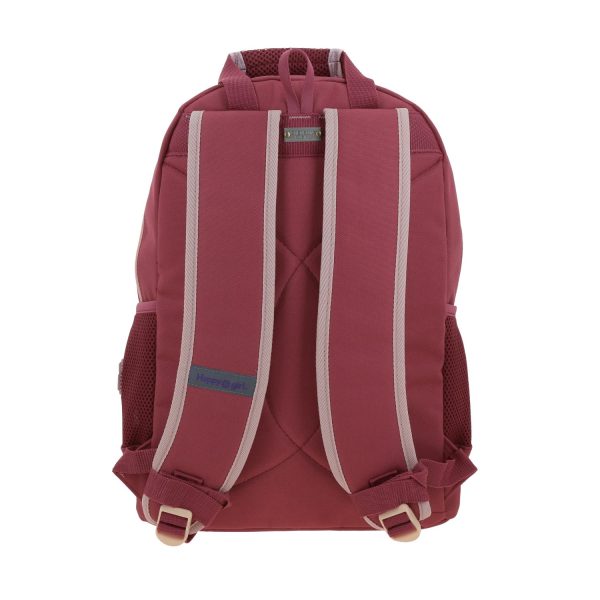 Mochila Escolar Happy Girl Rosa | Backpack Infantil Chenson