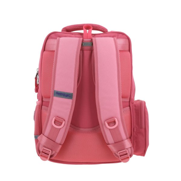 Mochila Escolar Happy Girl Rosa para Niña | Chenson
