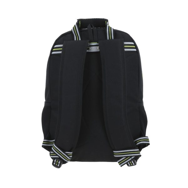 Mochila escolar Chenson Clásico negra con diseño funcional y amplio espacio