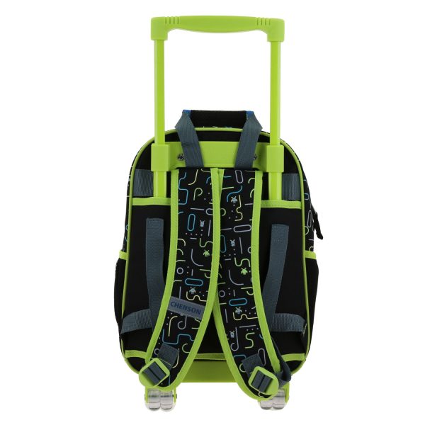 Mochila con Ruedas Chenson Original Negro | Escolar