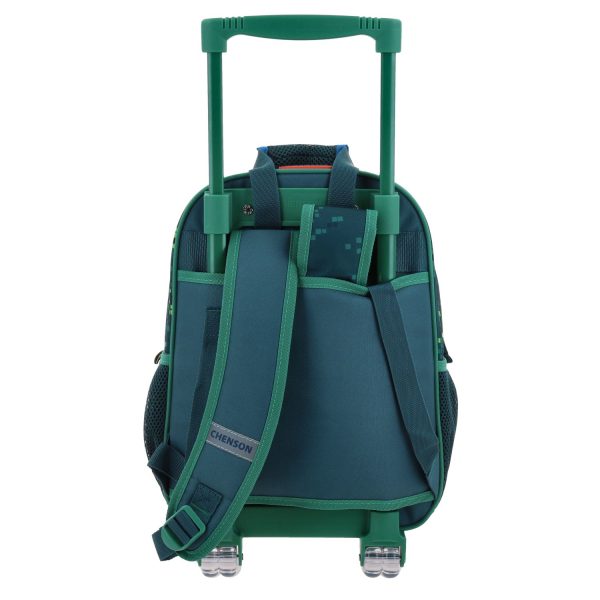 04 Mochila con Ruedas Chenson Original Azul | Escolar Resistente