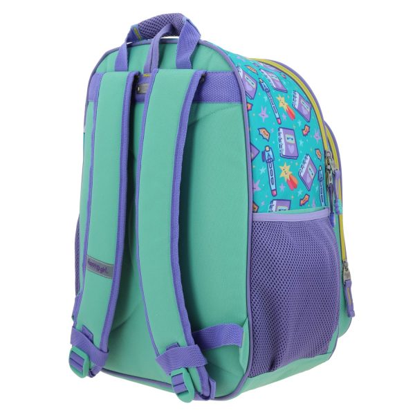 Mochila escolar para niña Vania Bachur Turquesa - Divertida y segura