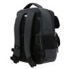 05 Mochila ejecutiva Chenson Pro negra con múltiples compartimentos