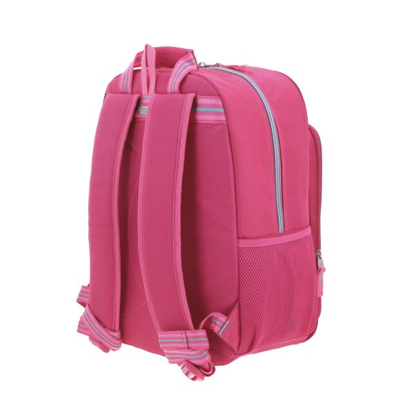 Mochila escolar rosa Chenson Clásico para secundaria con tabletera