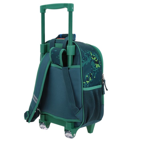 05 Mochila con Ruedas Chenson Original Azul | Escolar Resistente