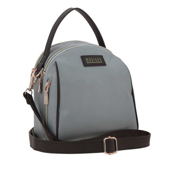 Mochila para Dama Madison Gris - Compacta y Funcional