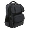 06 Mochila ejecutiva Chenson Pro negra con múltiples compartimentos
