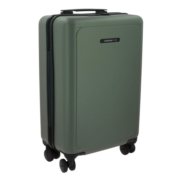 Maleta con ruedas Chenson Pro verde para ejecutivos - Elegancia y organización
