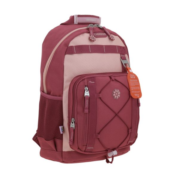 Mochila Escolar Happy Girl Rosa | Backpack Infantil Chenson