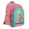 Mochila escolar para niña Mario Bros by Chenson color rosa divertida y duradera