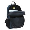 Mochila escolar juvenil 1818 by Chenson azul con amplio compartimento