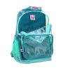 Mochila Escolar Happy Girl Turquesa Niña - Resistente PVC