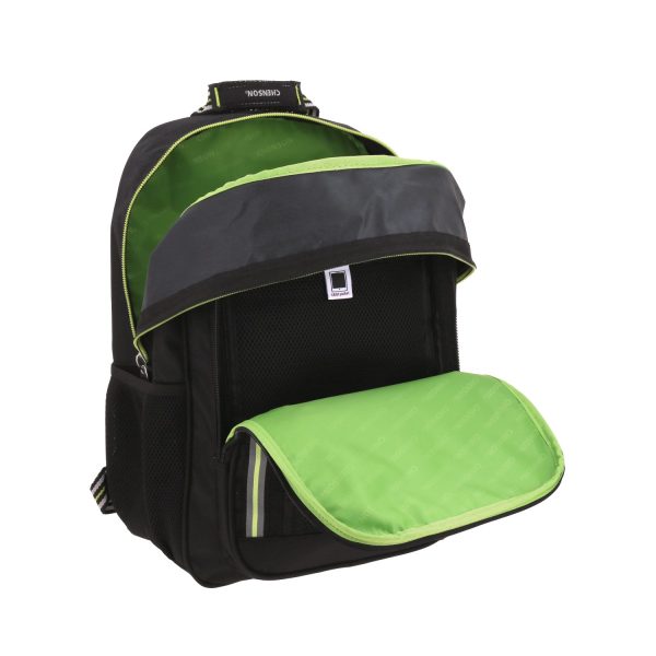 Mochila escolar Chenson Clásico negra con diseño funcional y amplio espacio