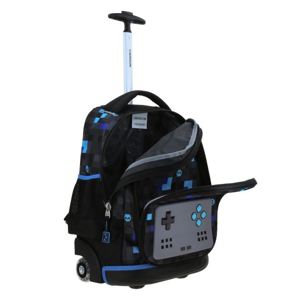 Mochila con Ruedas Chenson Original Negro | Escolar