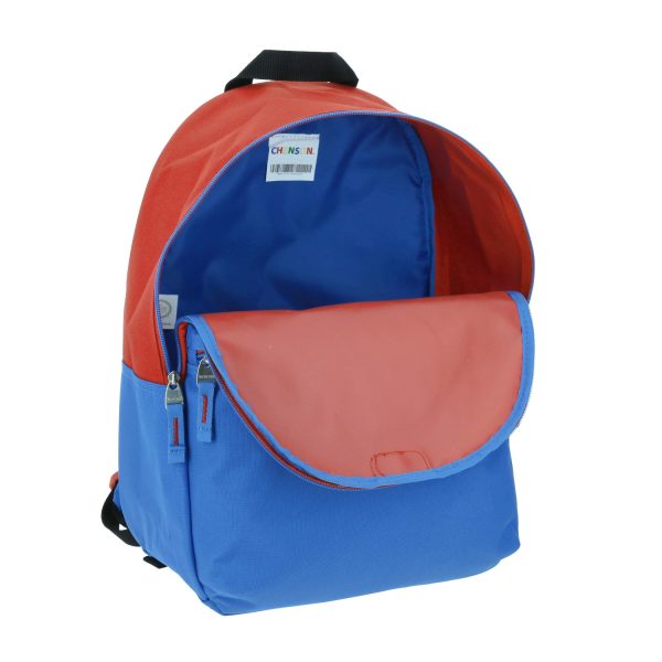 Mochila escolar para niño Mario Bros by Chenson color azul divertida