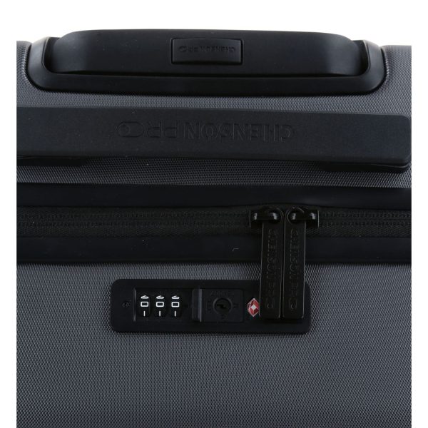 Maleta con ruedas Chenson Pro gris para ejecutivos - Elegancia y organización
