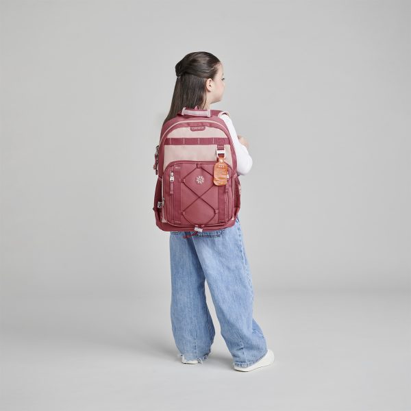 Mochila Escolar Happy Girl Rosa | Backpack Infantil Chenson