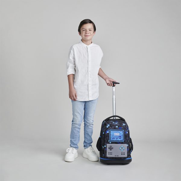 Mochila con Ruedas Chenson Original Negro | Escolar
