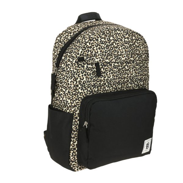 Mochila escolar juvenil 1818 by Chenson Amarillo con porta laptop