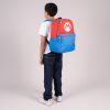 Mochila escolar para niño Mario Bros by Chenson color azul divertida