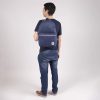 Mochila escolar juvenil 1818 by Chenson azul marino con doble bolsillo