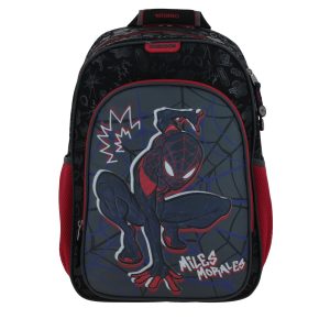 Mochila escolar para niño Miles Morales by Chenson color negro duradera Mochila escolar para niño Miles Morales by Chenson color negro duradera
